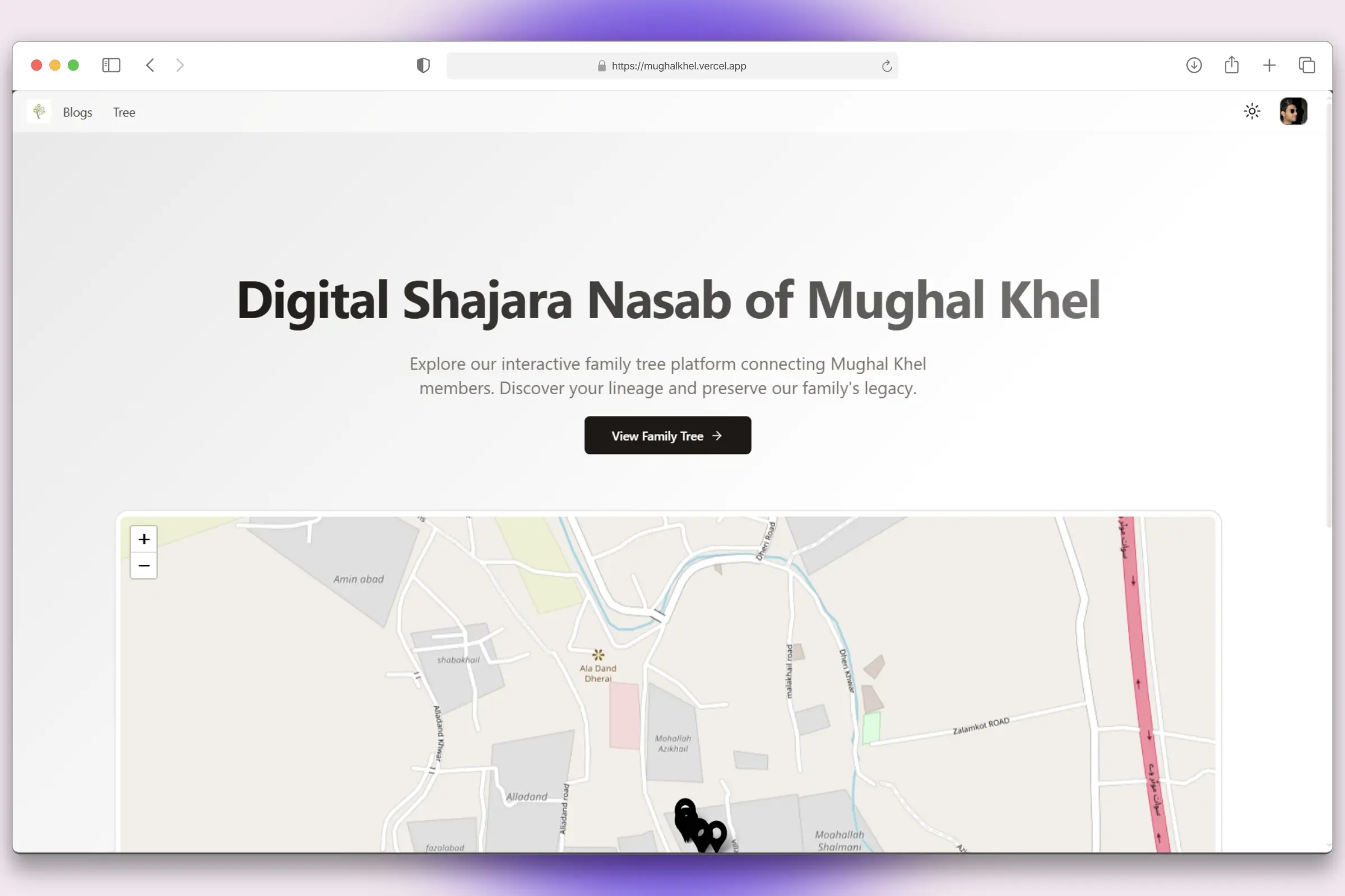 Mughal Khel Family App Image