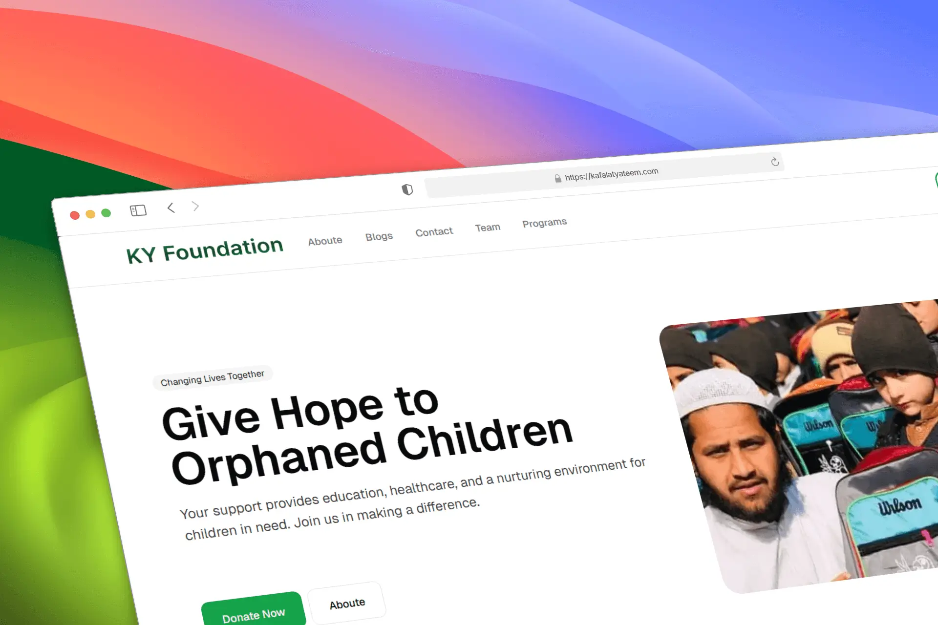 KafalatYateem.com Image